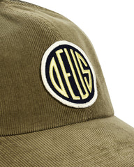 Casquette Trucker Pill Cord Deus Ex Machina Olive Green de côté