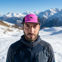 Casquette Nylon 5 Panel Le Chocard Fushia