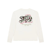 T-shirt Deus Ex Machina Danger Noodle LS Blanc