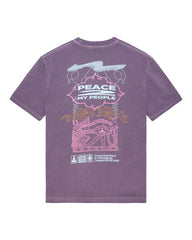 T-Shirt Easy Peacey Deus Ex Machina Grape Purple