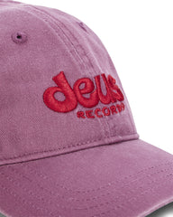 Casquette Smile Dad Deus Ex Machina Red Violet