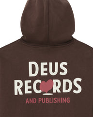Sweat à Capuche Deep Cut Deus Ex Machina Downtown Brown