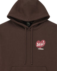 Sweat à Capuche Deep Cut Deus Ex Machina Downtown Brown