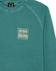 Penzance Crew Green | Sweat crewneck lifestyle