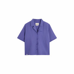 Chemise Graine Ciel Seersucker Bleu Lavande