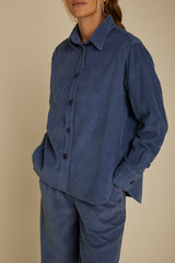 Chemise Ivresse Graine Bleu Ardoise