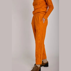 Pantalon Rythme | Jogging éponge jacquard coton bio