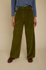 Pantalon Eclosion Graine Vert Kaki