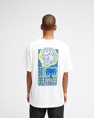 RVCA Dalas Tiger Palm SS - Antique White