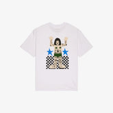 T-shirt RVCA Antonia Figueiredo Bonhomme Blanc