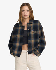 Chemise Flanelle Femme RVCA Bonito Boxy