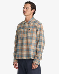 RVCA Dayshift Flannel - Wheat