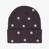 RVCA – Bonnet Embroidered Essential Femme | Maille côtelée & revers