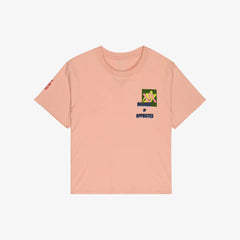 T-shirt RVCA Love Birds Easy Rose Femme