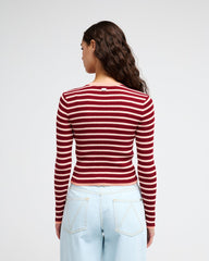 Pull Rayé Femme RVCA Bambi Stripe LS