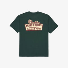 RVCA – T-shirt Rose Sign Homme | Coton biologique & sérigraphie