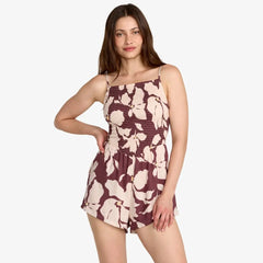 Robe RVCA Sienna Marron Femme