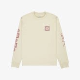 RVCA – T-shirt manches longues Spin Homme | Coton bio & sérigraphie