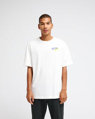 RVCA Dalas Tiger Palm SS - Antique White