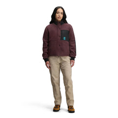 Summit Rise Full Zip Femme | Polaire recyclée & renforts taslan