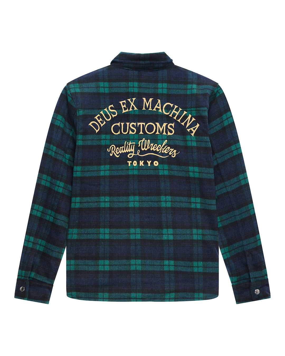 Chemise Maxwell Check Deus Ex Machina détail