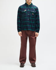 Chemise Maxwell Check Deus Ex Machina portée
