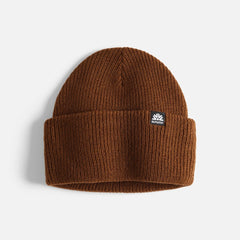 Simple Beanie Brown | Bonnet simple fit