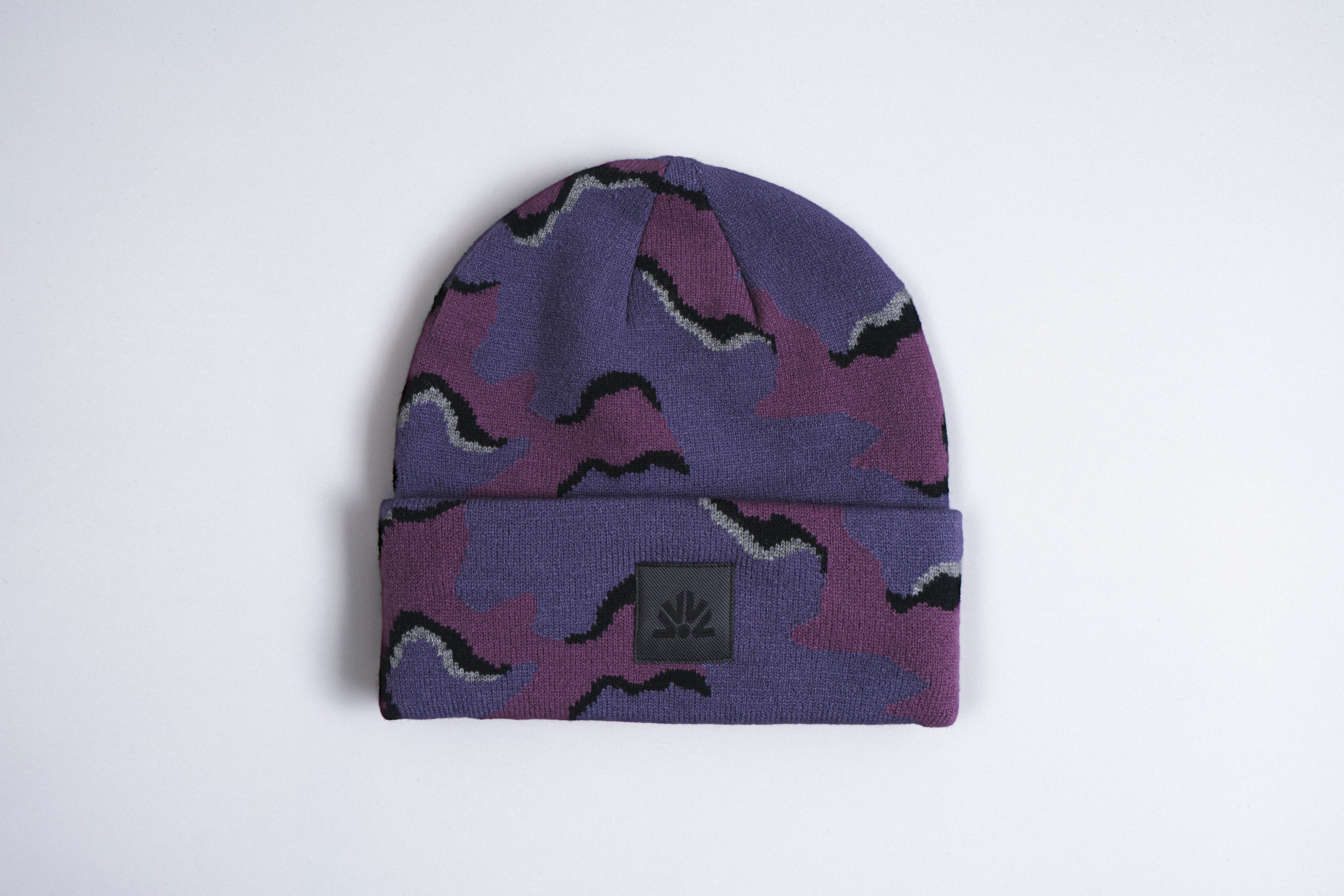 Bonnet Autumn Wavy Camo Plum