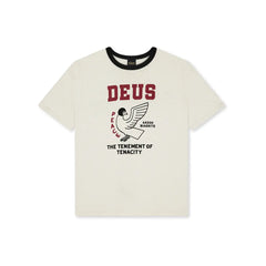 T-shirt Deus Ex Machina Buck Up Tee Ivory Vintage