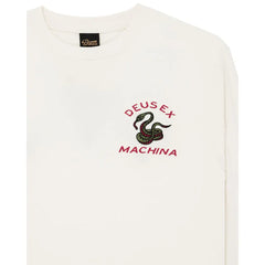 T-shirt Deus Ex Machina Danger Noodle LS Blanc
