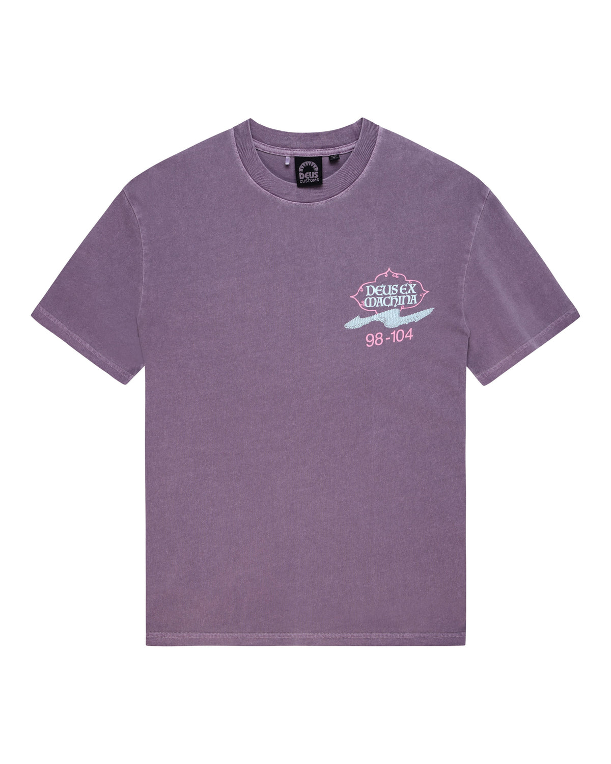 T-Shirt Easy Peacey Deus Ex Machina Grape Purple