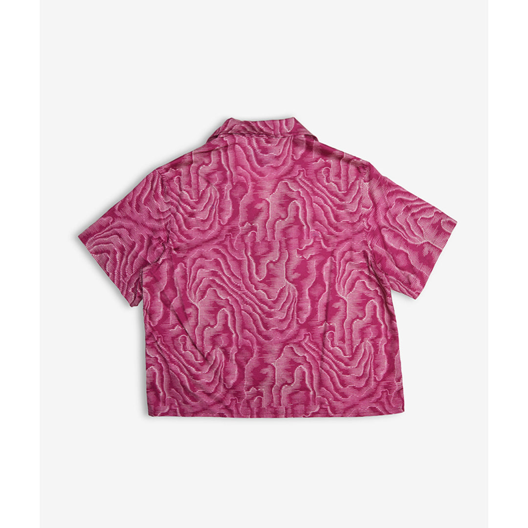 Chemise Manche Courtes E-Motion - Magenta Marble