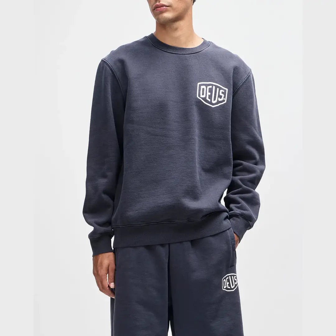 Sweat Deus Ex Machina Shield Garment Dyed