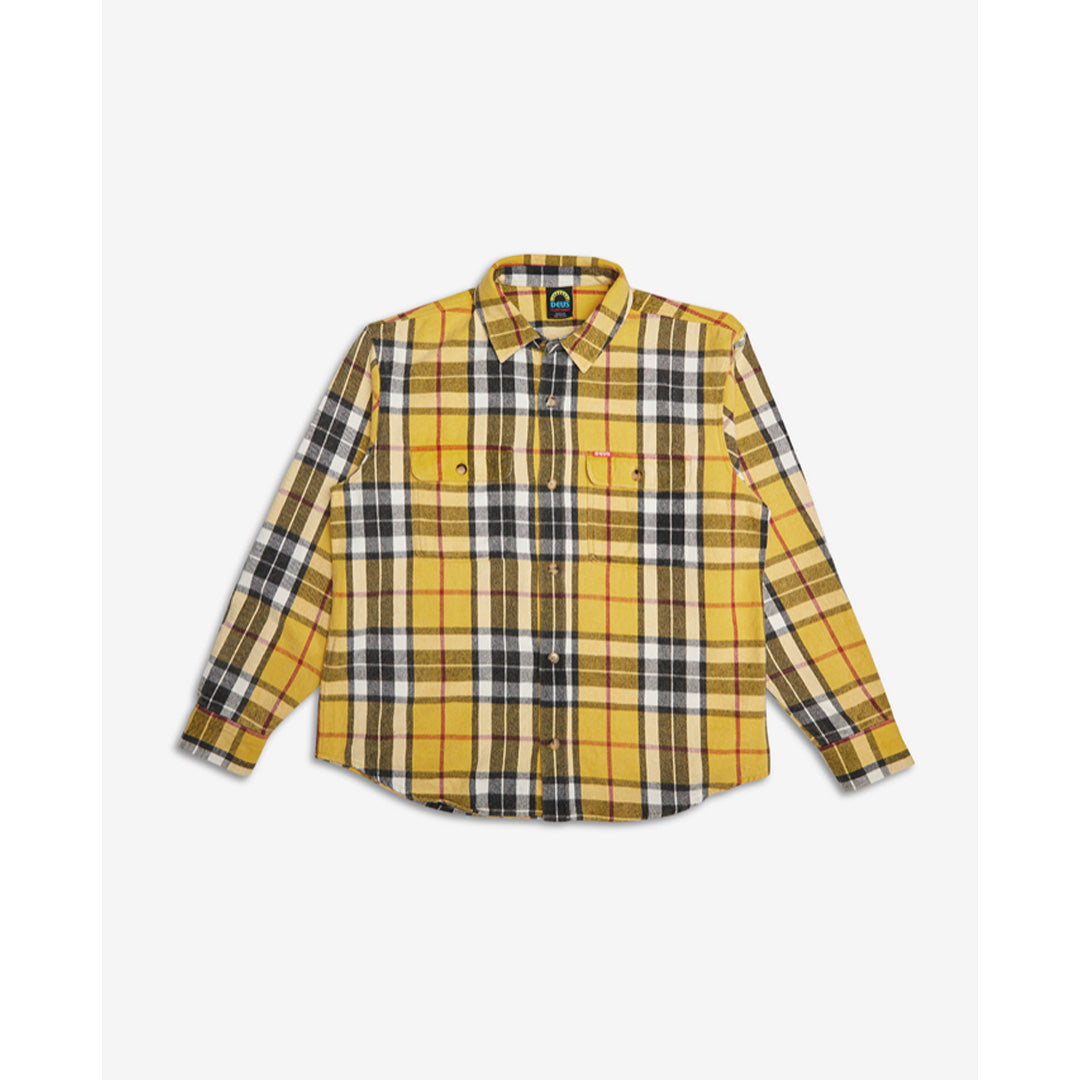 Chemise Manches Longues à Carreaux - Lemon