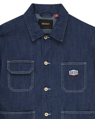 Veste Denim Chore Deus Ex Machina Vintage Blue