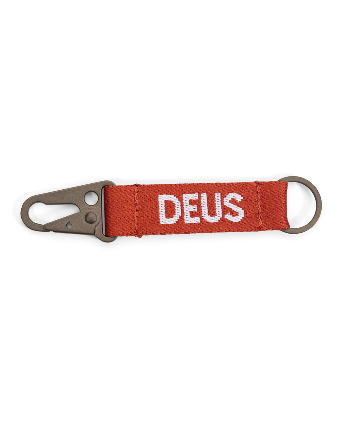 Micah Keyring | Porte-clés aluminium & sangle jacquard