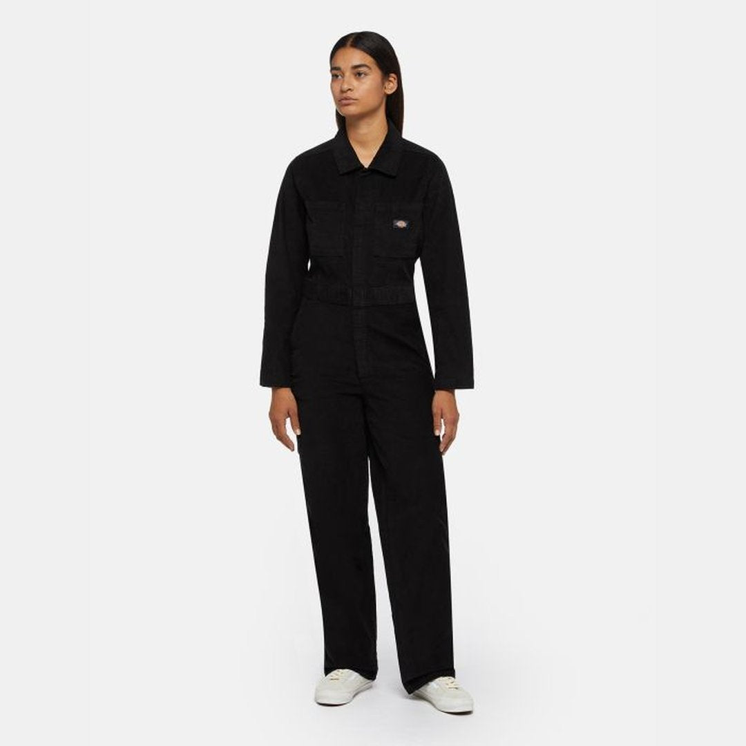 Combinaison Femme en Velour Côtelé - Corduroy Noir