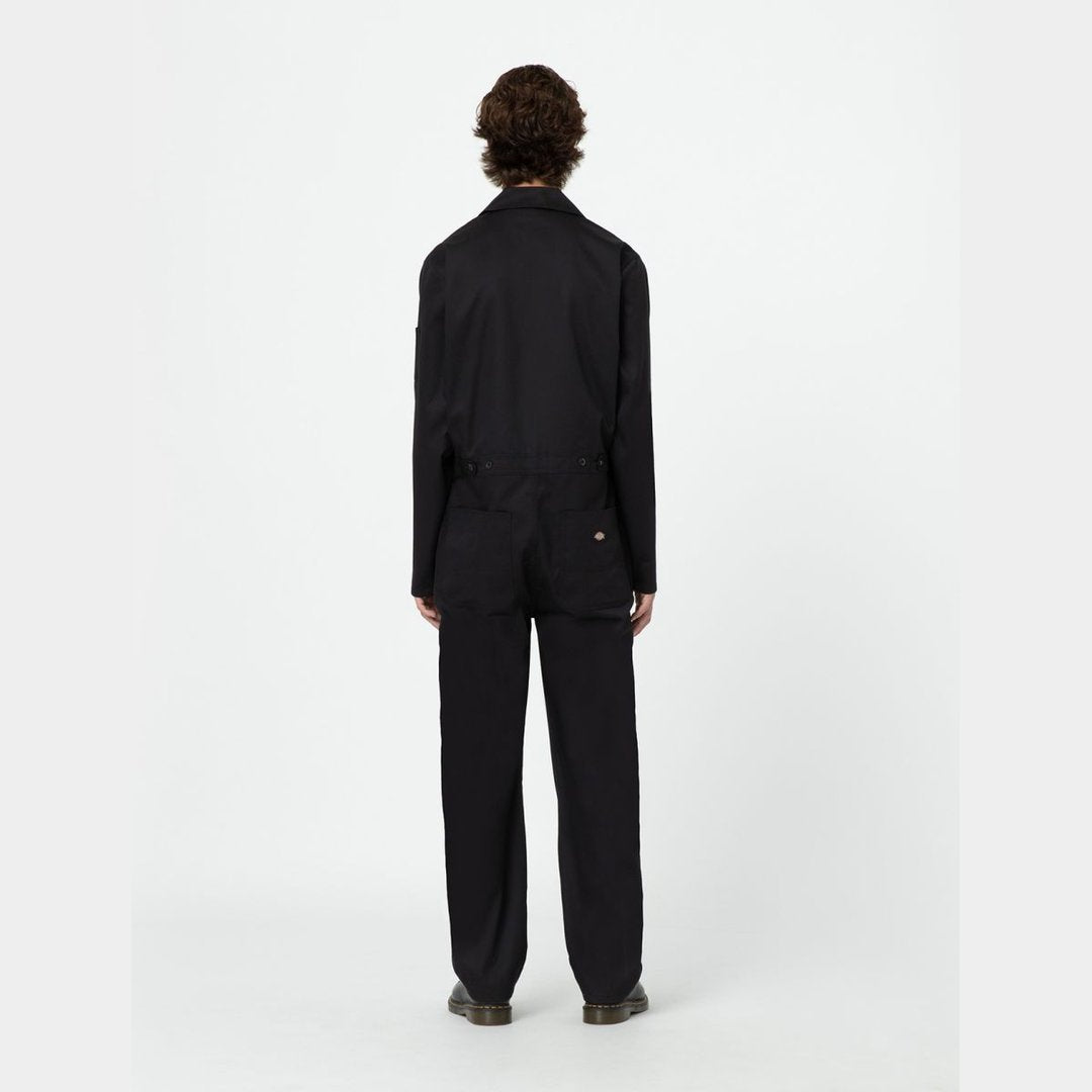 Combinaison Molletonnée Pour Homme - Coupe Baggy - Noir - Confortable Et Décontractée