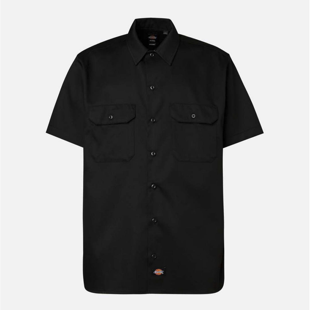 Chemise de Travail à Manches Courtes - Noir