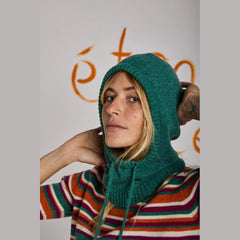 Cagoule en laine Pâle | Balaclava éco-responsable