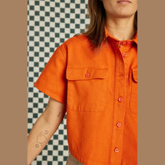 Chemise Pelouse Graine Clothing - Couleur Orange