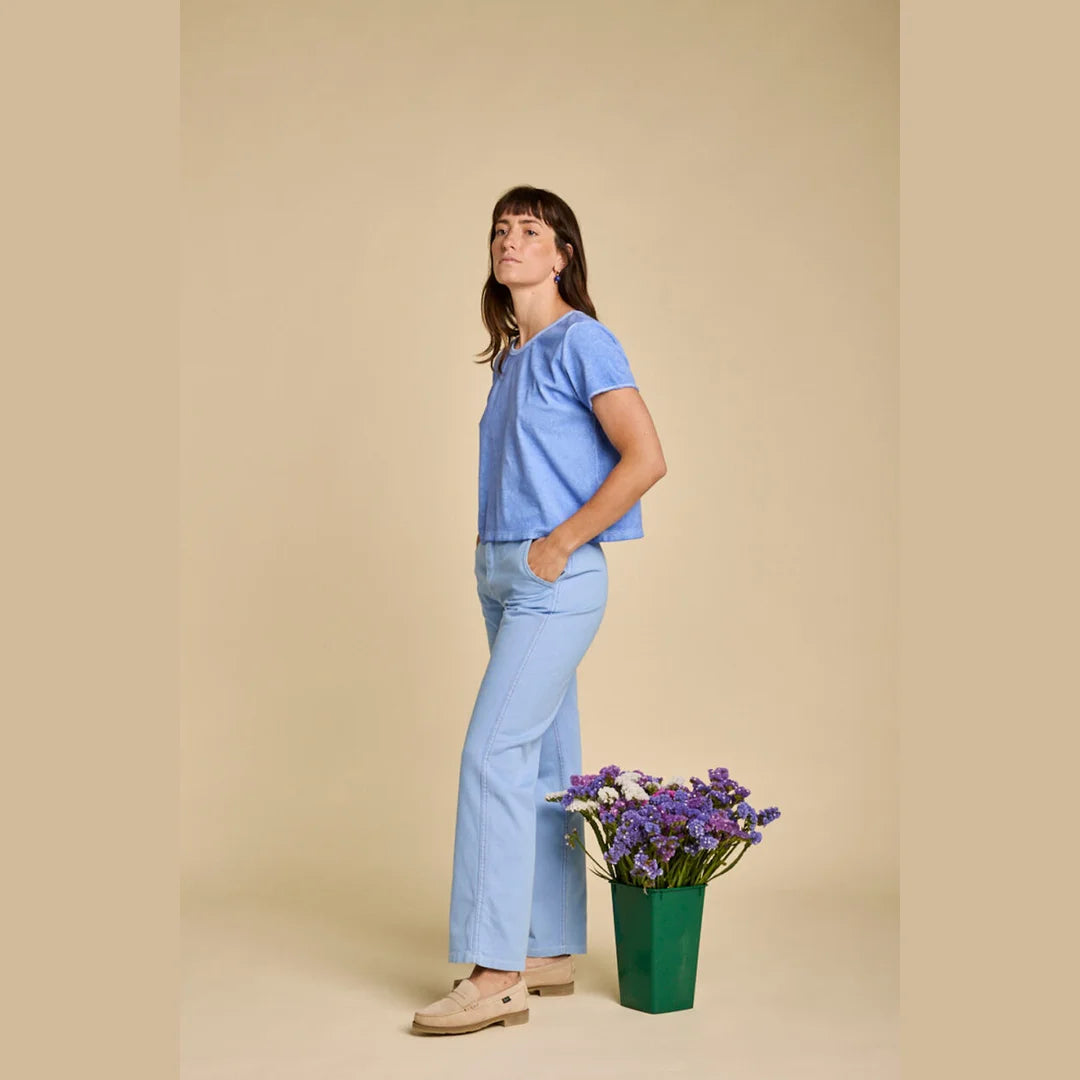 Pantalon Éclore Graine – Sergé Durable & Style Authentique