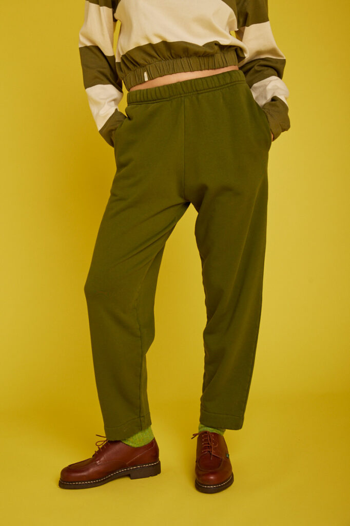 Sarouel Brind Graine Vert Kaki