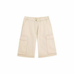 Short Graine Trêve Cargo Écru Coton Bio