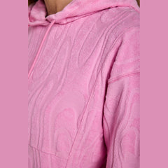 Sweat à capuche éponge jacquard | Coton bio