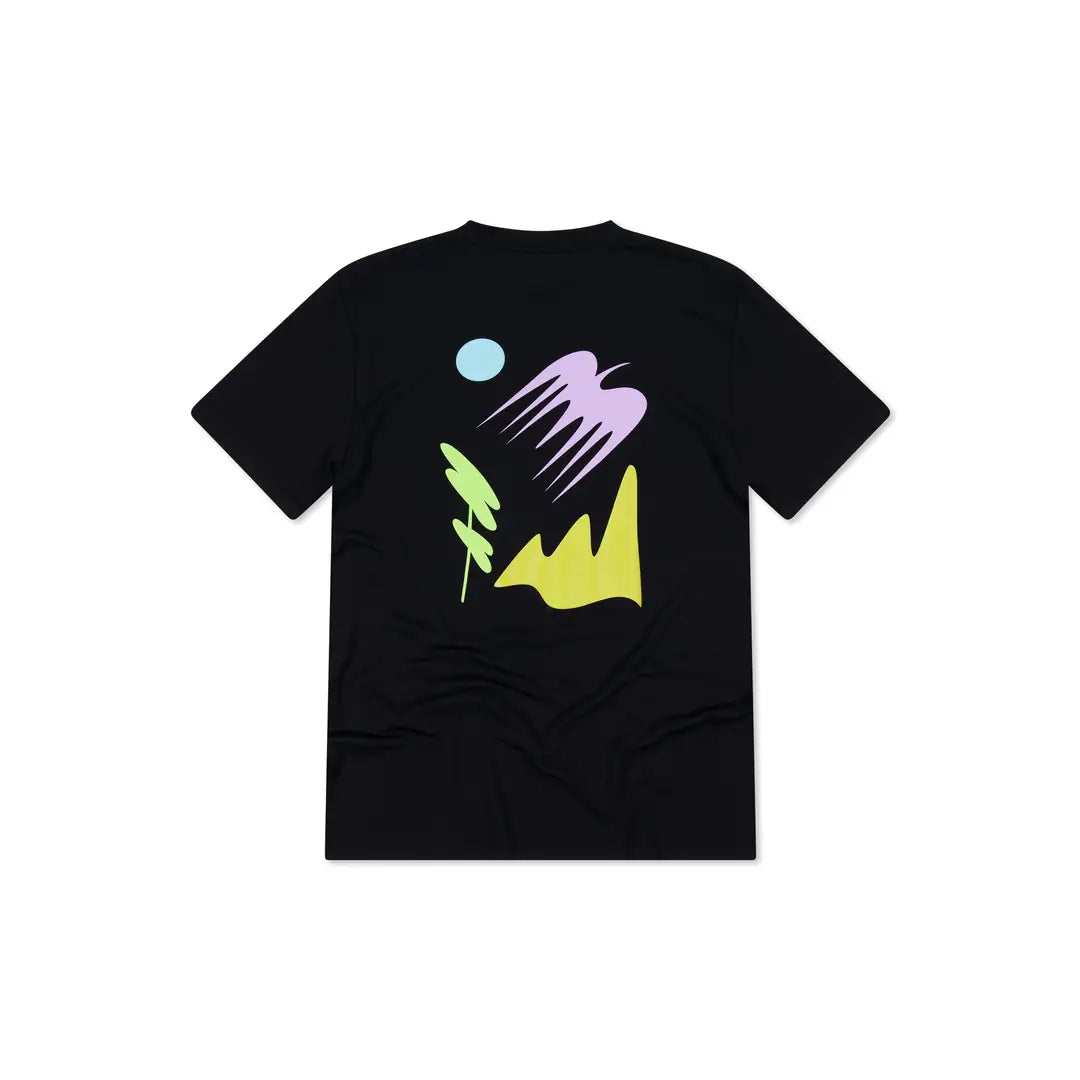 T-shirt Mons Royale Icon Merino Noir Édition Limitée