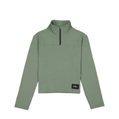 Offgrid Merino Fleece LS Willow | Mid Layer Merino Femme
