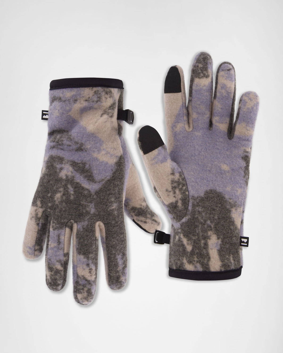 Gants Mons Royale Pileup polaire mérinos Mtn Camo Moonstone