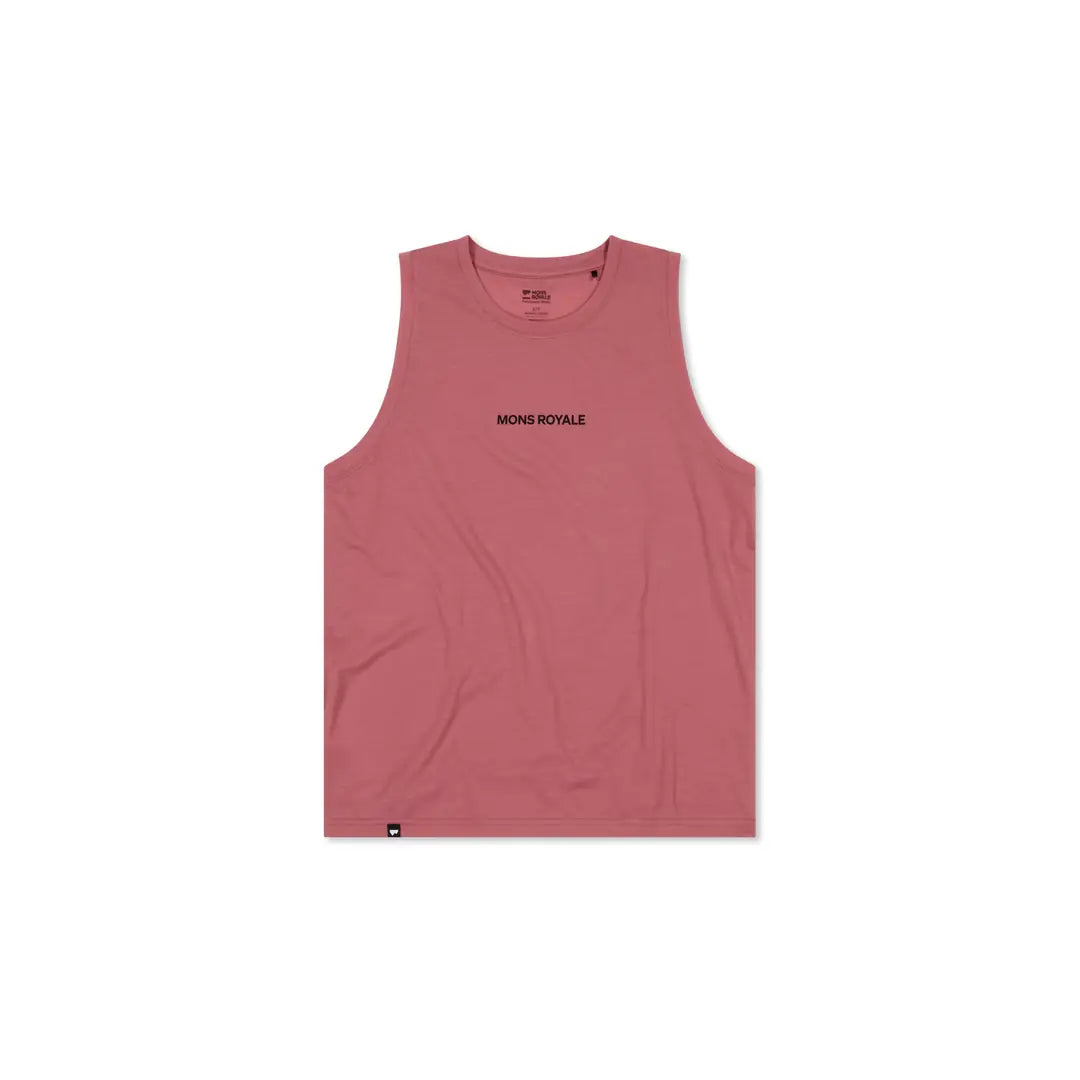 Débardeur Mons Royale Icon Merino Canyon Rose