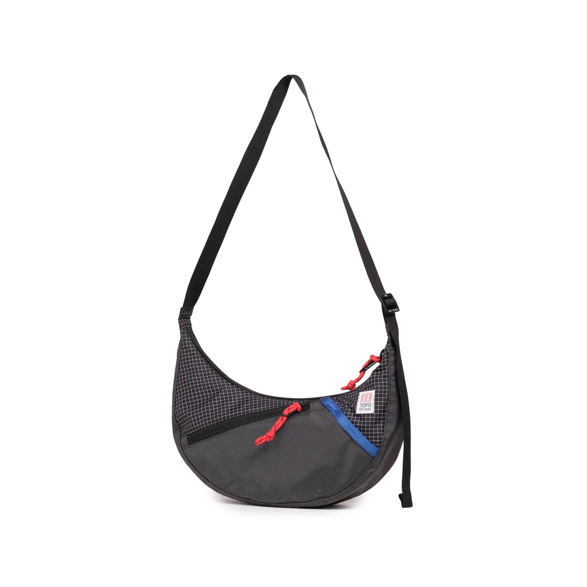 Moonlight Crossbody Bag 4L Black Grid | Topo Designs